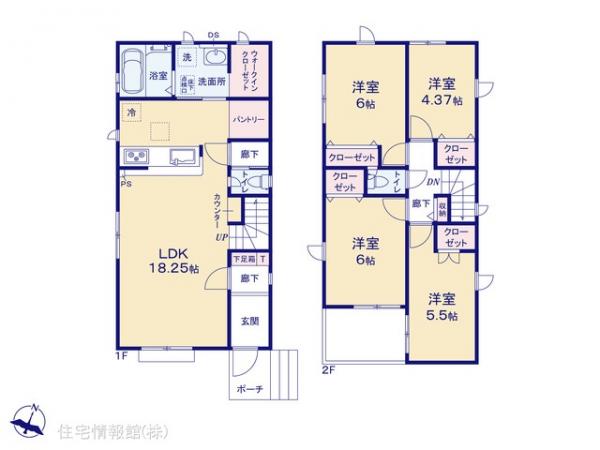 新築戸建 埼玉県ふじみ野市南台２丁目8-7 東武東上線ふじみ野駅 3,690万円