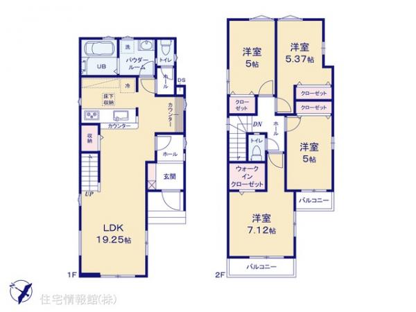 新築戸建 埼玉県ふじみ野市鶴ケ舞１丁目 東武東上線上福岡駅 3,999万円