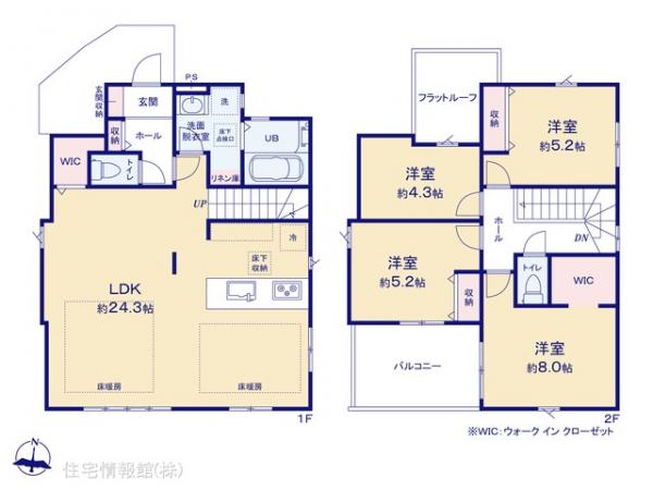 新築戸建 千葉県松戸市上本郷 千代田常磐線北松戸駅 5,499万円