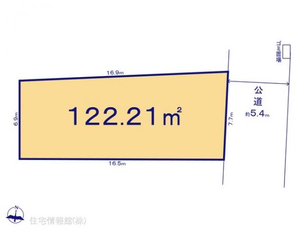 土地 千葉県松戸市六実２丁目17-4 東武野田線六実駅 2,799万円