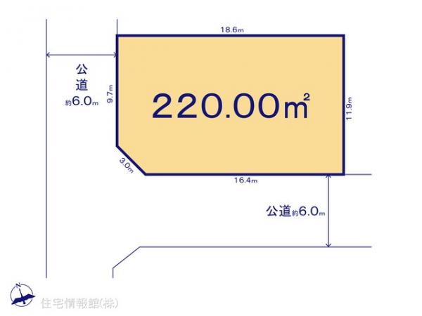 土地 千葉県木更津市清見台南３丁目6-18 JR内房線木更津駅 1,690万円