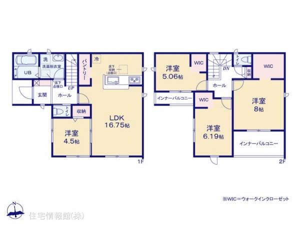 新築戸建 愛知県清須市春日上須ケ田9 JR東海道本線（熱海〜米原）稲沢駅 3,380万円