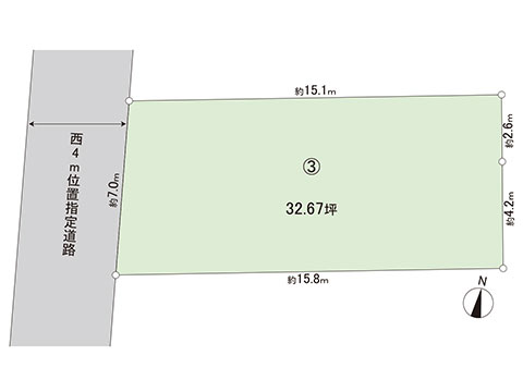 土地 埼玉県川口市大字木曽呂 JR武蔵野線東浦和駅 1,797万円