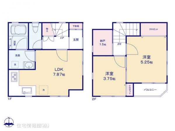 新築戸建 東京都江戸川区東小岩１丁目16-11 JR中央・総武線小岩駅 3,880万円