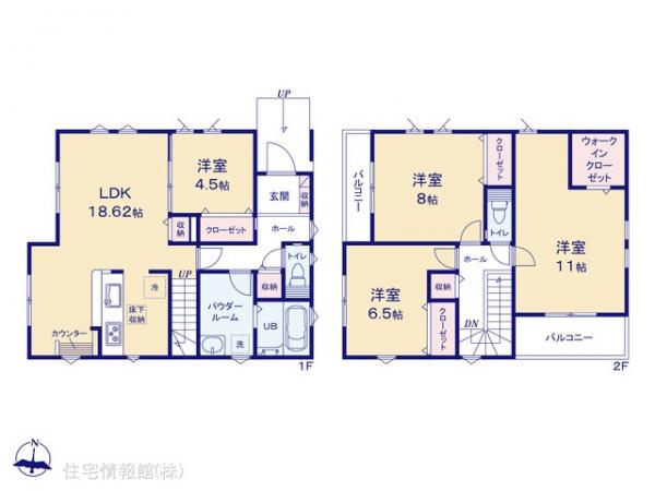 新築戸建 千葉県船橋市飯山満町３丁目1761-95 新京成電鉄線北習志野駅 5,699万円