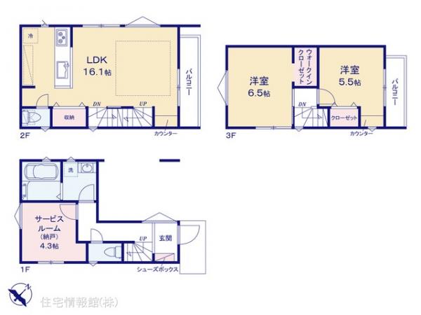 新築戸建 千葉県市川市塩焼２丁目12-5 東西線妙典駅 5,880万円
