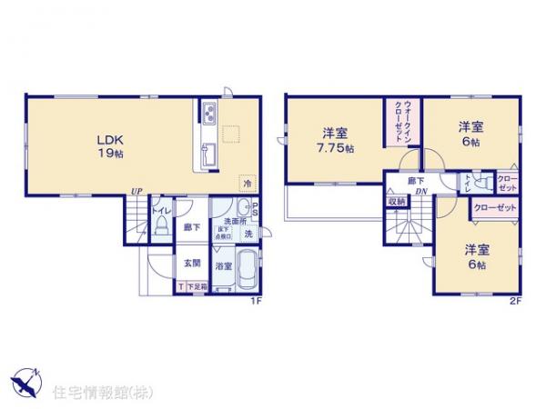 新築戸建 千葉県船橋市新高根３丁目6-3 新京成電鉄線高根公団駅 3,190万円