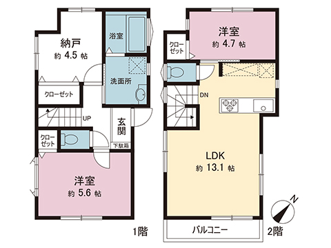 新築戸建 横浜市金沢区富岡東３丁目 京急本線京急富岡駅 3,380万円