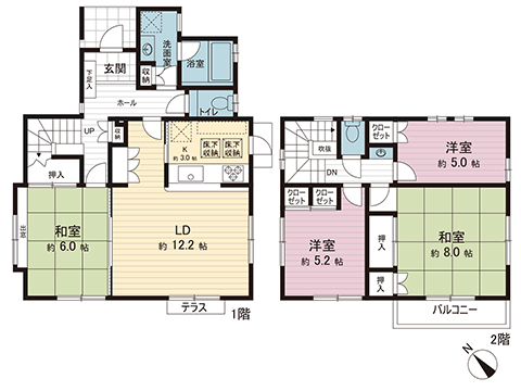 中古戸建 市原市五井西２丁目 JR内房線五井駅 2,470万円