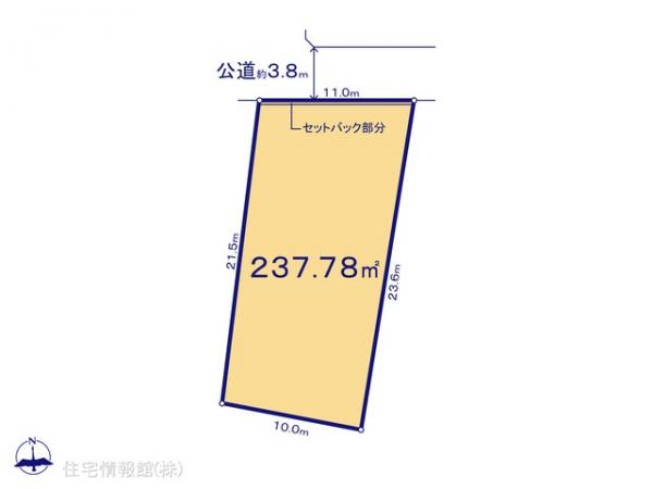 土地 神奈川県横浜市神奈川区松ケ丘58-17 横浜市営地下鉄ブルーライン三ツ沢下町駅 7,980万円