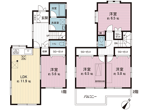 中古戸建 相模原市南区西大沼５丁目 JR横浜線古淵駅 2,799万円