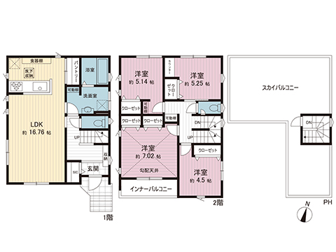 新築戸建 綾瀬市深谷上６丁目 小田急江ノ島線長後駅 4,880万円