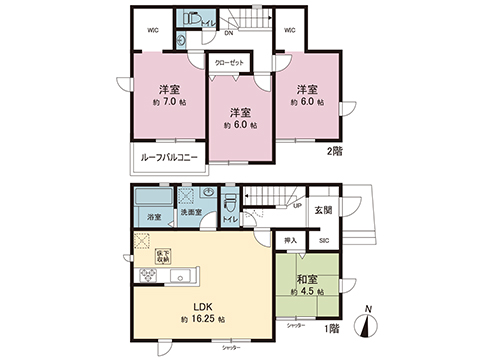 新築戸建 春日部市西金野井 東武野田線南桜井駅 3,380万円
