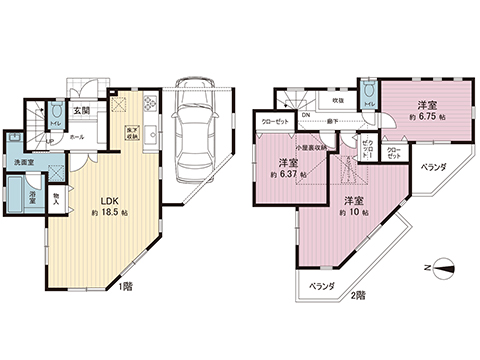 中古戸建 川崎市宮前区神木本町５丁目 東急田園都市線宮前平駅 3,980万円
