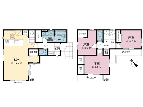新築戸建 横浜市戸塚区平戸町 JR横須賀線東戸塚駅 4,699万円