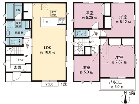 新築戸建 綾瀬市蓼川３丁目 相鉄本線相模大塚駅 4,780万円