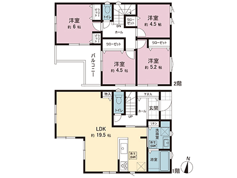 新築戸建 横須賀市浦上台４丁目 京急本線浦賀駅 3,580万円