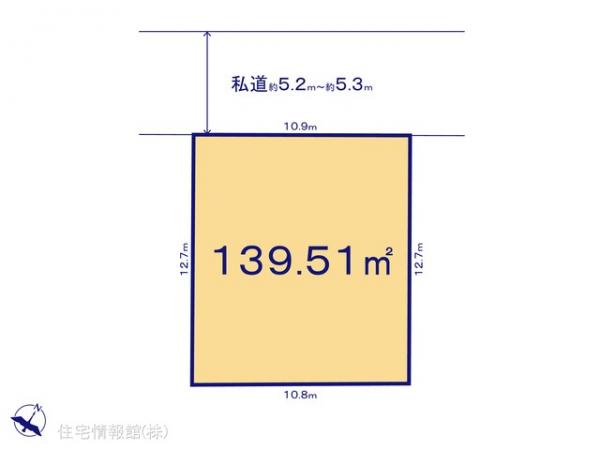 土地 千葉県八千代市八千代台北１２丁目1578-21 京成本線八千代台駅 2,250万円