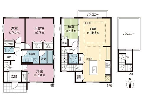 新築戸建 東京都町田市成瀬８丁目 JR横浜線成瀬駅 7,280万円