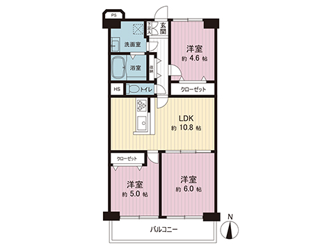 中古マンション 海老名市下今泉２丁目 JR相模線海老名駅 2,080万円