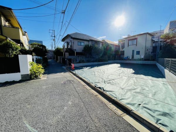 練馬区桜台２丁目 土地 前面道路含む現地写真