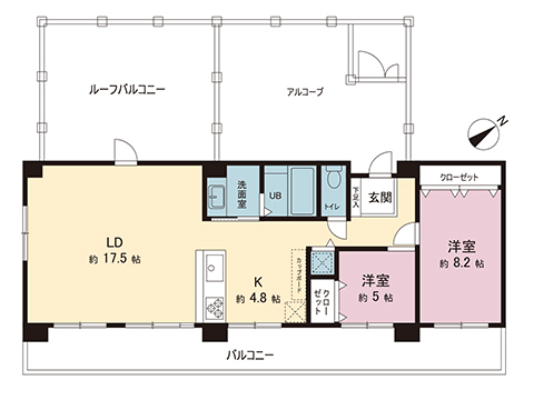 秦野ダイヤモンドマンション 間取り図
