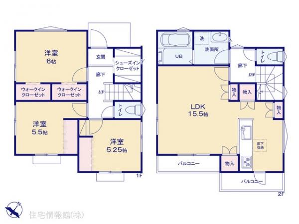 新築戸建 東京都府中市住吉町１丁目69 京王線中河原駅 4,690万円