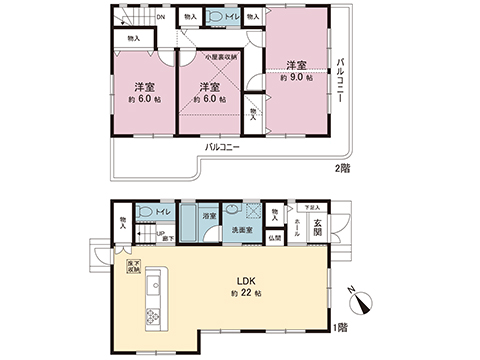 中古戸建 伊勢原市沼目５丁目 小田急線伊勢原駅 2,500万円