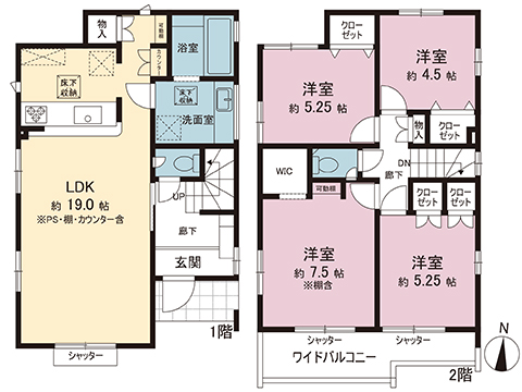 新築戸建 東京都八王子市富士見町 JR八高線（八王子〜高麗川）北八王子駅 3,990万円