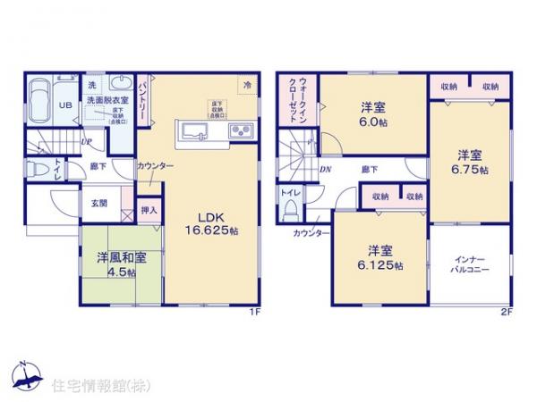 新築戸建 埼玉県春日部市小渕122-19 東武伊勢崎線春日部駅 3,680万円