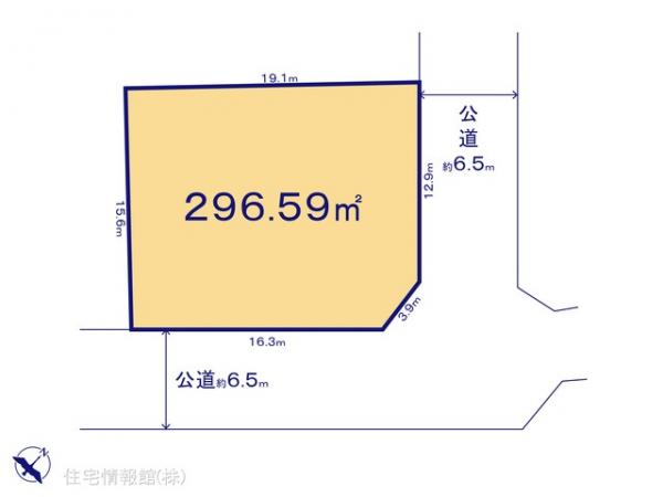 土地 神奈川県横浜市栄区東上郷町43-10 JR根岸線港南台駅 3,980万円