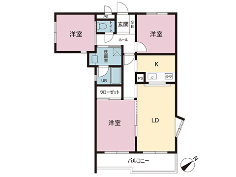 中古マンション 日野市三沢３丁目 多摩モノレール高幡不動駅 2,180万円