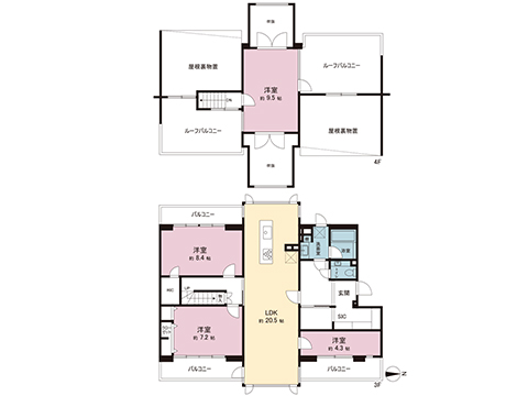 中古マンション 多摩市豊ヶ丘３丁目 小田急多摩線小田急多摩センター駅 3,980万円
