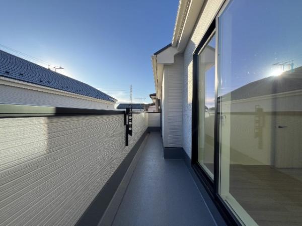 川越砂新田3丁目24ー1期 バルコニー