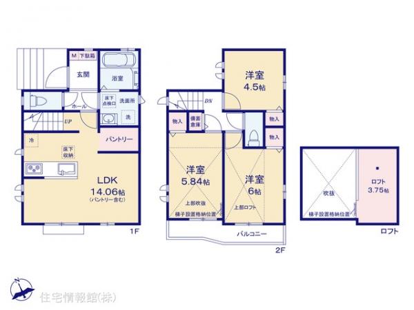 新築戸建 東京都調布市佐須町１丁目29-30 京王線布田駅 5,390万円