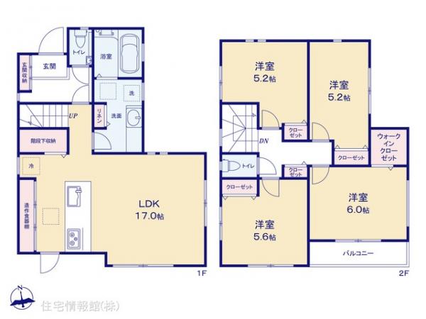新築戸建 埼玉県朝霞市宮戸２丁目5 東武東上線志木駅 4,980万円