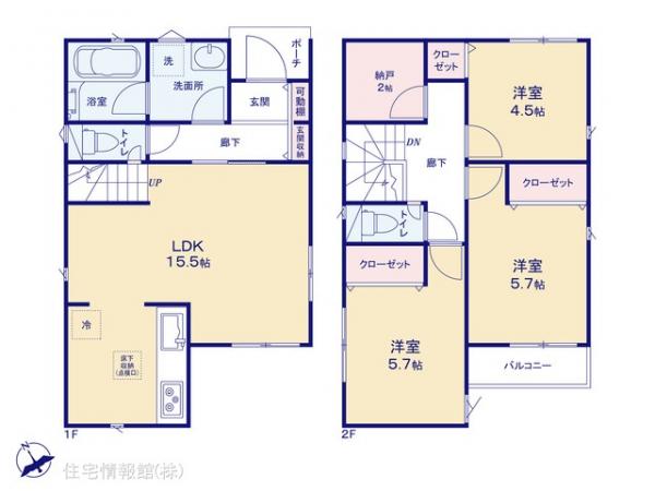 新築戸建 埼玉県朝霞市溝沼３丁目4-27 東武東上線朝霞駅 4,280万円