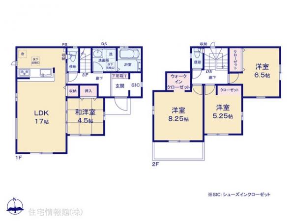 新築戸建 千葉県野田市岩名２丁目46-15 東武野田線川間駅 3,390万円