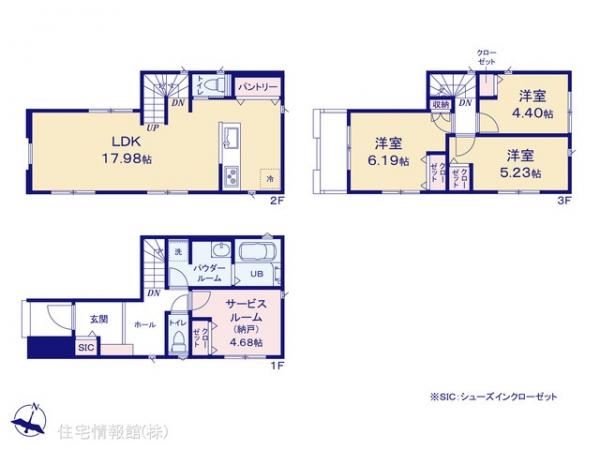 新築戸建 埼玉県さいたま市桜区南元宿２丁目31 JR埼京線南与野駅 3,898万円