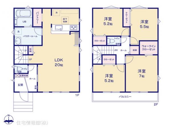 新築戸建 神奈川県座間市東原１丁目6092-1 相鉄本線さがみ野駅 4,399万円