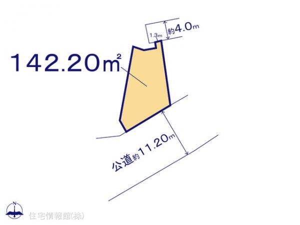 土地 東京都あきる野市平沢854-1 JR五日市線東秋留駅 1,800万円
