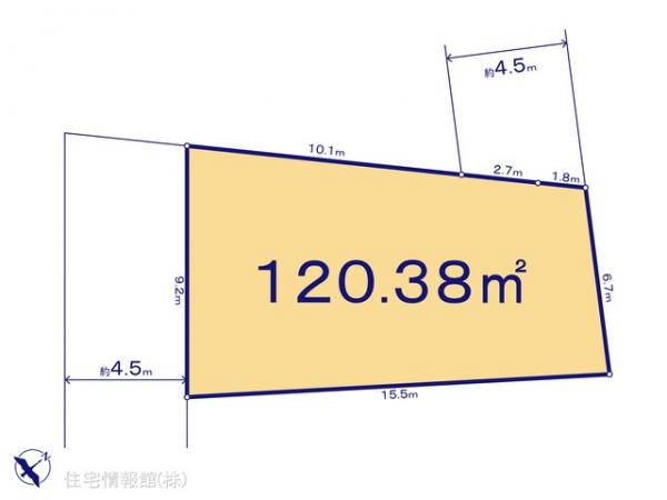 土地 神奈川県相模原市中央区上溝1693 JR相模線上溝駅 1,850万円