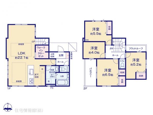 新築戸建 神奈川県海老名市国分北３丁目3402-76 相鉄本線海老名駅 4,998万円