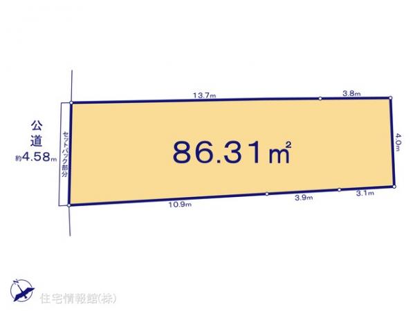 土地 東京都世田谷区代田６丁目22-11 京王井の頭線新代田駅 1億880万円
