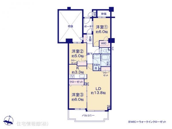 中古マンション 神奈川県横浜市港北区新羽町605 横浜市営地下鉄ブルーライン北新横浜駅 5,280万円