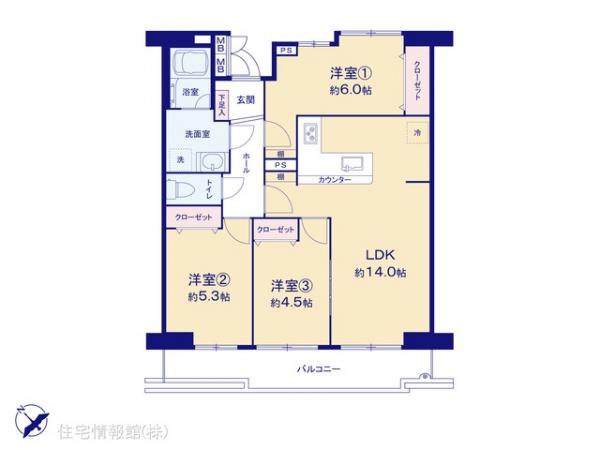 中古マンション 千葉県浦安市美浜５丁目4 JR京葉線新浦安駅 4,790万円