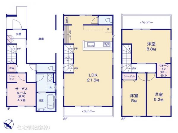 新築戸建 千葉県船橋市前原西５丁目236-30 京成松戸線前原駅 5,098万円