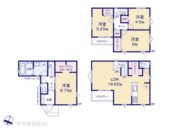 新築戸建 神奈川県鎌倉市小袋谷２丁目672-2 JR東海道本線(東京〜熱海)大船駅 5,180万円