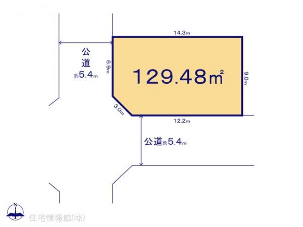 土地 千葉県我孫子市湖北台５丁目6-13 JR成田線湖北駅 1,750万円