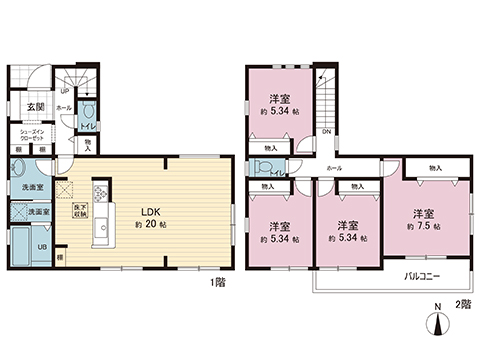新築戸建 横浜市金沢区高舟台２丁目 京急本線金沢八景駅 5,280万円